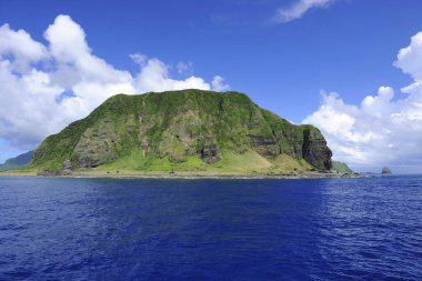 Side shot of Lanyu island