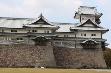 World famous historical site Kanazawa Castle in Ishikawa