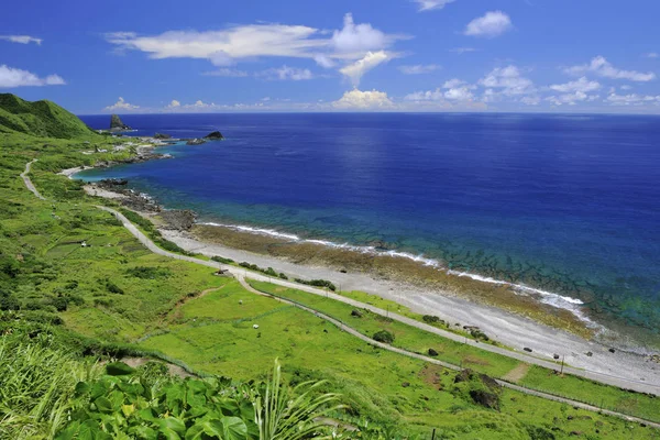 Side shot of the coast in Lanyu island — 스톡 사진