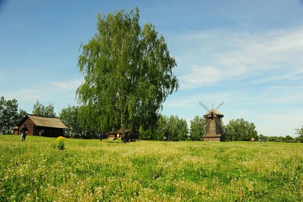 Museum für Holzarchitektur und bäuerliches Leben — Stockfoto