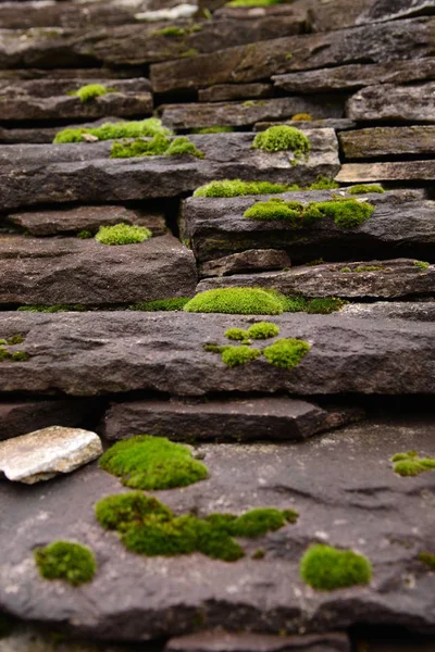 Dichtbij beeld van Stone Bellinzona — Stockfoto