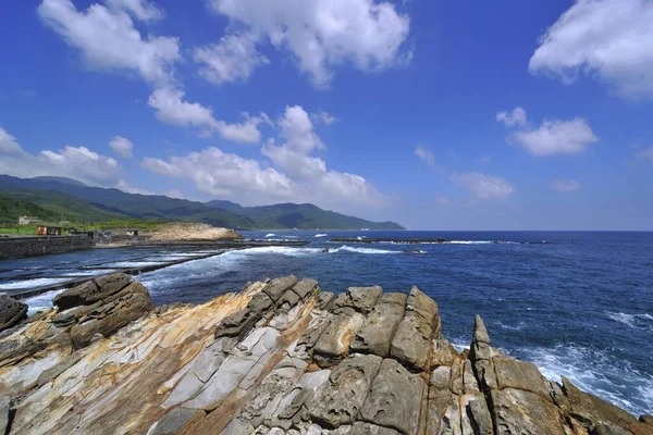 Vista Panorâmica Mar Taiwan — Fotografia de Stock