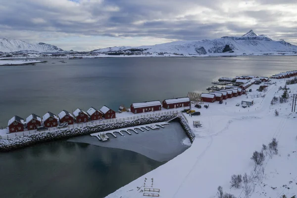 挪威Lofoten山区和海滨 — 图库照片
