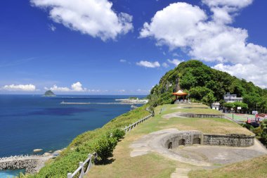 Keelung Tayvan 'daki Baimiweng Kalesi
