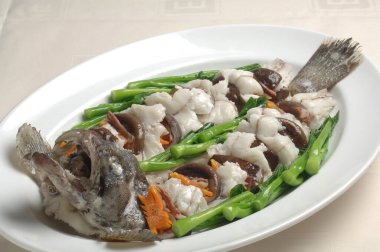 Grouper mutfağının portresi.