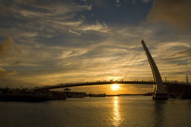 Tamsui Balıkçılar Rıhtımı New Taipei Şehri Tayvan