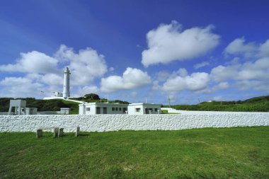 Yeşil Ada Tayvan 'ın manzaralı görüntüsü