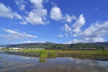 Yilan İlçesi Tayvan, doğa manzarası
