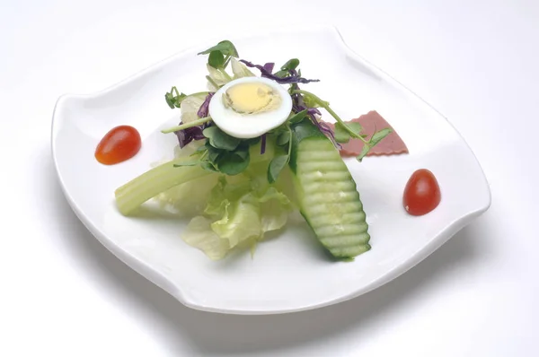 Saláta Élelmiszer Portré — Stock Fotó
