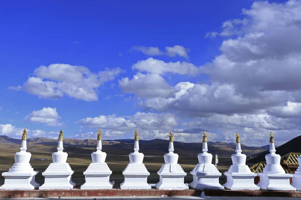 Çin Sichuan Eyaletindeki Don Gga Manastırı — Stok fotoğraf