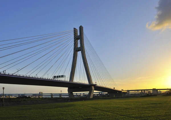 Neue Taipei Brücke Taiwan — Stockfoto