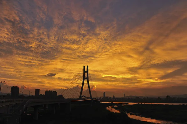 Nieuwe Taipei Brug Taiwan — Stockfoto