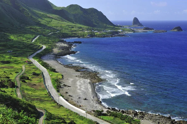 Lanyu Pobřeží Tchaj Wan Přírodní Krajina — Stock fotografie