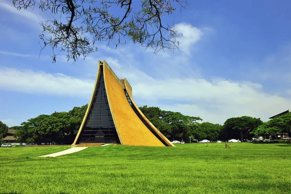 Una Arquitectura Famosa Capilla Luce Universidad Tunghai Taichung Taiwán — Foto de Stock