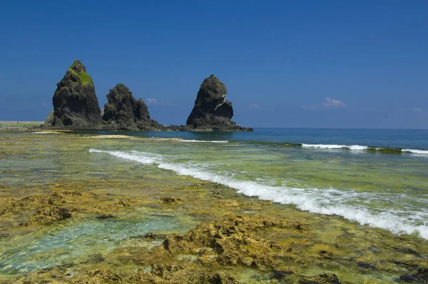 Szenische Aufnahme Von Green Island Taiwan — Stockfoto