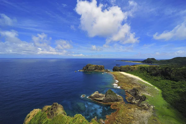 Scénický Záběr Green Island Tchaj Wan — Stock fotografie