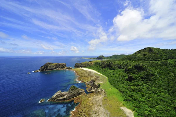 Captura Cênica Green Island Taiwan — Fotografia de Stock