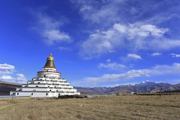 Çin Sichuan Eyaletindeki Kandze Manastırı — Stok fotoğraf