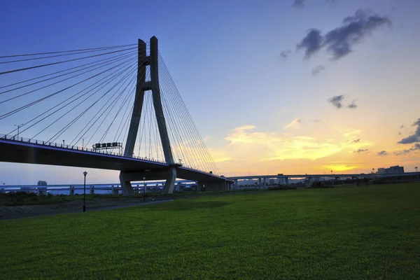 Nuevo Puente Taipei Taiwán — Foto de Stock