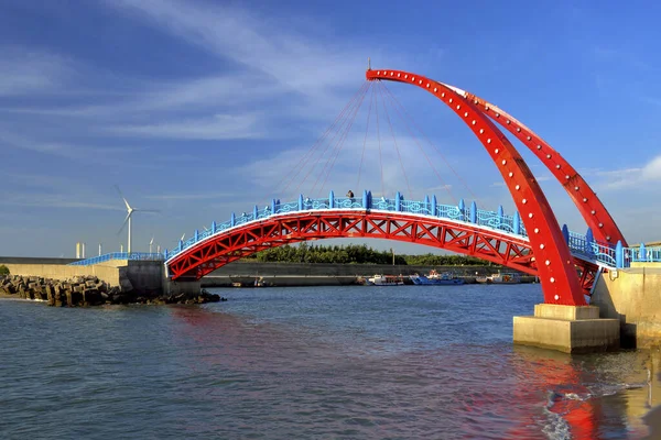 Miaoli Rainbow Bridge Taiwan — Foto Stock