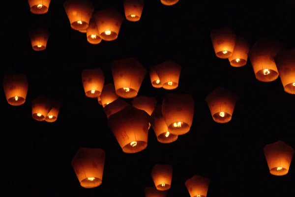 Sky Lantern Pingxi District New Taipei City — стокове фото