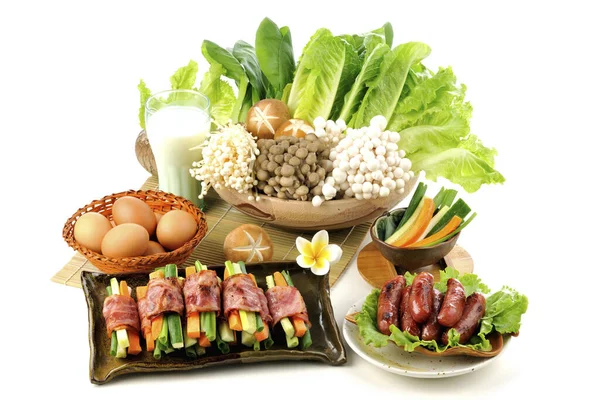 Cibo Nutriente Taiwan Cibo Gustoso — Foto Stock