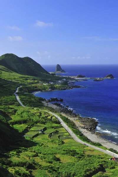 Lanyu Costa Taiwan Paisagem Natural — Fotografia de Stock