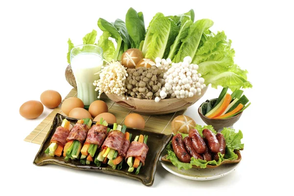 Nourriture Nutritive Taiwan Nourriture Savoureuse Gros Plan — Photo