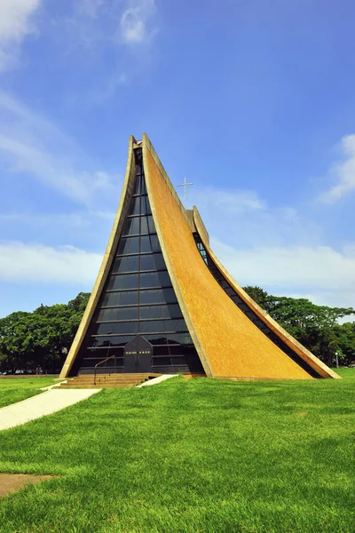 Uma Arquitetura Famosa Capela Luce Universidade Tunghai Taichung City Taiwan — Fotografia de Stock