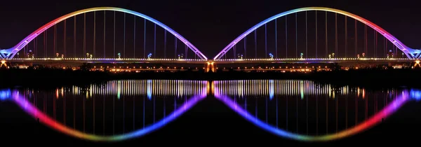 Ponte Lua Nova Taiwan — Fotografia de Stock
