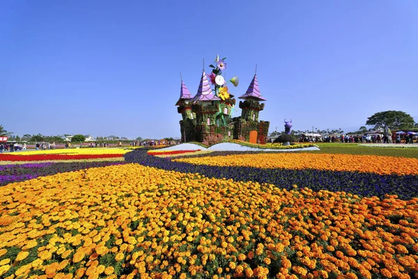 Taichung Διεθνές Φεστιβάλ Λουλουδιών Ταϊβάν — Φωτογραφία Αρχείου