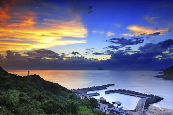 Tapurun Fishing Port Taiwan — Stock Photo, Image