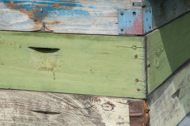 Eski güzel ahşap doku