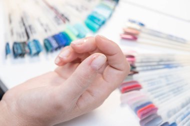 Profesyonel manikür ve uygulama hazırlığı süreci