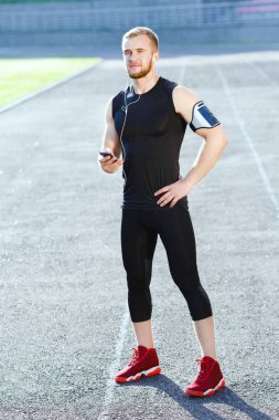 Sporsman müzik dinleme