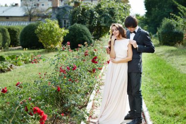 Güzel gelin ve damat