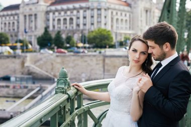 Güzel gelin ve damat