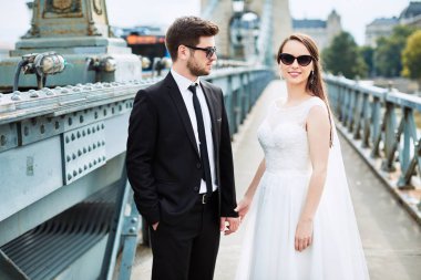 Güzel gelin ve damat