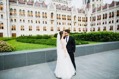 Güzel gelin ve damat