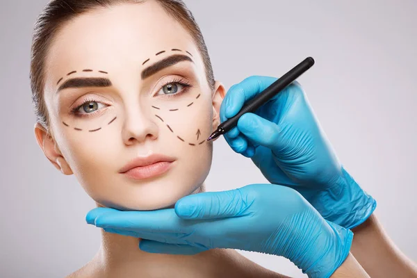 Plastic surgery concept — Stock Photo, Image