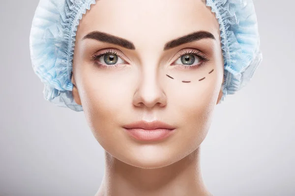 Konzept der plastischen Chirurgie — Stockfoto