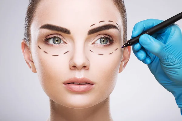 Konzept der plastischen Chirurgie — Stockfoto