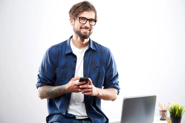 Concepto de trabajo independiente — Foto de Stock