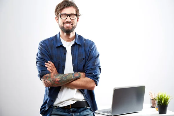 Concepto de trabajo independiente — Foto de Stock