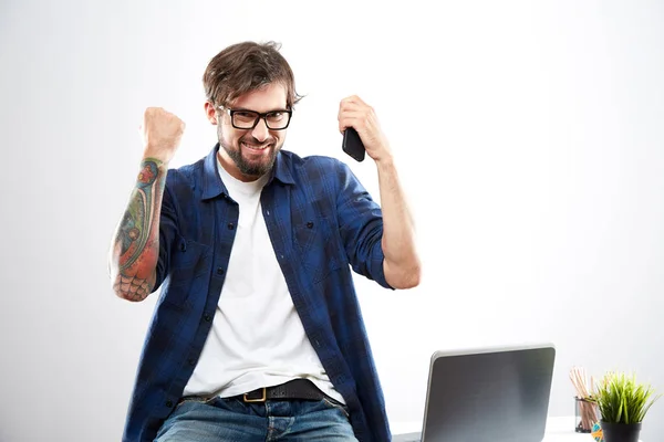 Concepto de trabajo independiente — Foto de Stock