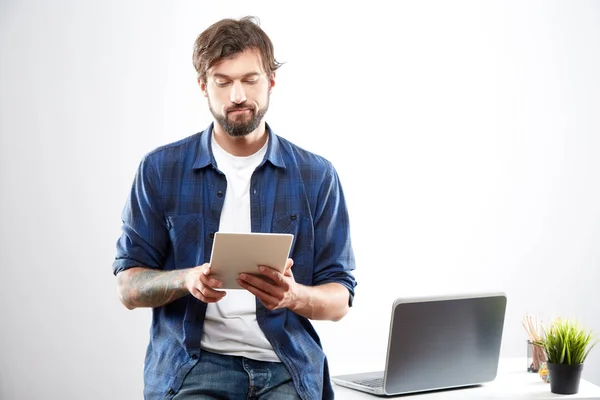 Concepto de trabajo independiente — Foto de Stock