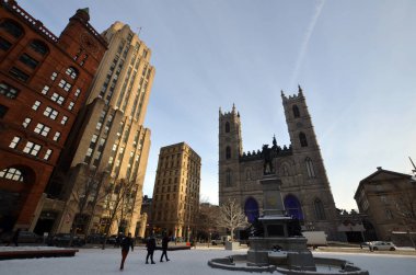 Montreal 'de kış vakti