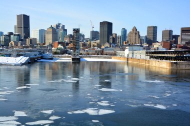 Montreal 'de kış vakti