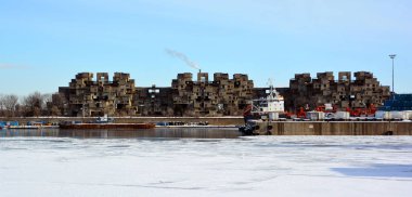 Montreal 'de kış vakti