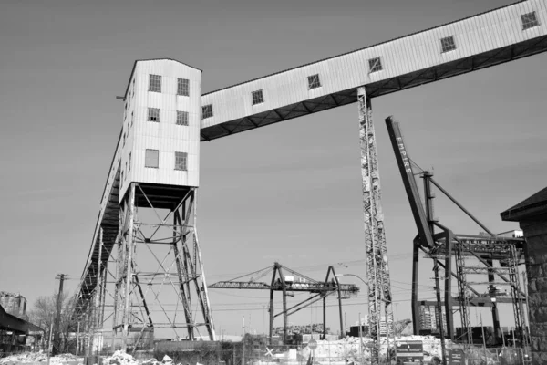 Industriële Fabriek Montréal Canada — Stockfoto